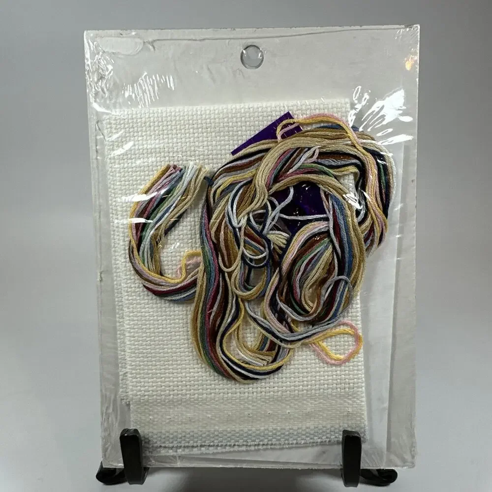 Bucilla BOO BOO BEAR Counted Cross‎ Stitch Kit Bunny Factory Sealed 5X7 New!